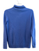 C by bloomingdales Size Small Blue Cashmere Turtle Neck Long Sleeve Sweater Blue / Small