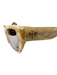 Tory Burch Cream Oversize Geometric Amber Lens Logo Sunglasses Cream