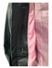 Harley Davidson Size XS Black & Pink Leather Mock Neck Zip Moto Jacket Black & Pink / XS