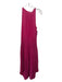 Ramy Brook Size Medium Raspberry Pink Polyester Sleeveless smocked Midi Dress Raspberry Pink / Medium