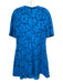 Proenza Schouler Size 10 Turquiose No Fabric Tag 1/2 Sleeve Lace Overlay Dress Turquiose / 10