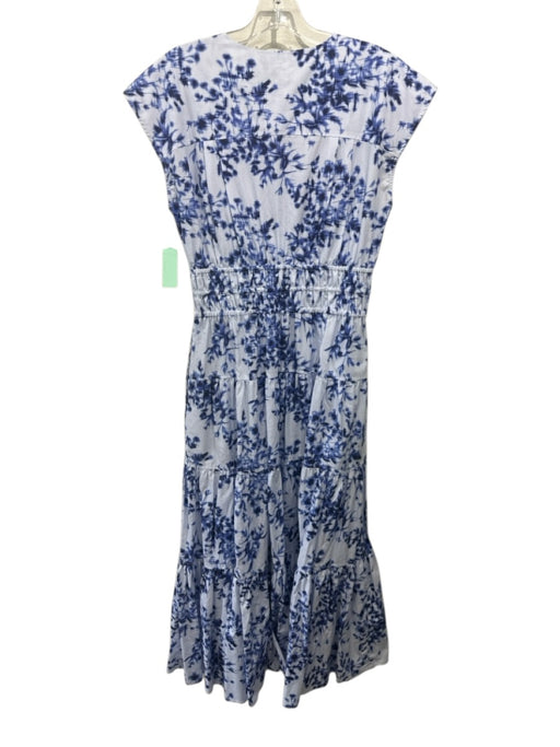 Derek Lam 10 Crosby Size M / 8 Blue No Fabric Tag Abstract Print Dress Blue / M / 8
