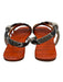 Mercedes Castillo Shoe Size 10/40 Green, Purple, Beige Leather Slingback Sandals Green, Purple, Beige / 10/40