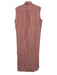 Billy Reid Size Large Faded Red Cotton Blend Sleeveless Embroidered Midi Dress Faded Red / Large
