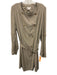 Helmut Lang Size Large Taupe Biege Viscose Blend Long Sleeve Pockets Jacket Taupe Biege / Large