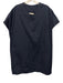 SBJ Austin Size One Size Navy Blue Cotton Cap Sleeve Pockets Dress Navy Blue / One Size