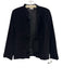 Julia Amory Size S Black Velvet Frog Buttons stand collar Jacket Black / S