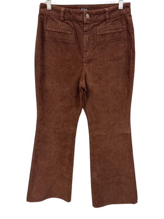 J. Crew Size 28P Brown Cotton Blend Corduroy Mid Rise Bootcut Pants Brown / 28P