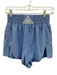 FP Movement Size S Light Blue Polyester Elastic Waist Embroidered Pockets Shorts Light Blue / S