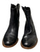 Alberto Fermani Shoe Size 40 Black Leather round toe Above the Ankle Boots Black / 40