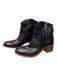 Alberto Fermani Shoe Size 40 Black Leather round toe Above the Ankle Boots Black / 40