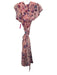 Tanya Taylor Size 6 Pink, Blue & Purple Silk & Cotton Watercolor Print Dress Pink, Blue & Purple / 6