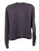 Vince Size L Purple Wool Blend Crew Neck Sweater Purple / L