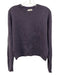 Vince Size L Purple Wool Blend Crew Neck Sweater Purple / L