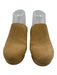 Madewell Shoe Size 8 Beige Leather Upper Wooden Sole Round Toe Clogs Beige / 8