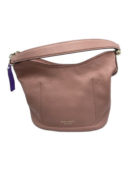 Kate Spade Pink Leather Pebble Crossbody Strap Solid Dustbag Inc. Bag Pink