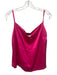 Escada Size 44 Hot pink Silk Satin Sleeveless Cami Top Hot pink / 44