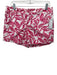 Lilly Pulitzer Size 8 White & Pink Cotton Zip & Button Printed Pockets Shorts White & Pink / 8