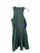 Daily Practice Size M Green Cotton & Rayon Back Zip Sleeveless Pockets Dress Green / M