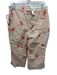 Celandine Size Medium Beige & Red Print Cotton Blend Checkered Anchors Pant Set Beige & Red Print / Medium