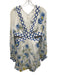 Alice McCall Size 8 Blue, Green, Yellow Viscose & Silk Long puff sleeve Dress Blue, Green, Yellow / 8