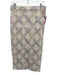 Elliatt Size S/M Cream, Pink, Blue Rayon Blend Elastic Waist Floral Skirt Set Cream, Pink, Blue / S/M
