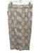Elliatt Size S/M Cream, Pink, Blue Rayon Blend Elastic Waist Floral Skirt Set Cream, Pink, Blue / S/M