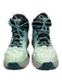 Hoka Shoe Size 9.5 Green, Blue, Gray Synthetic Lace Up Gradient Hiking Sneakers Green, Blue, Gray / 9.5