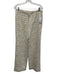 Staud Size 6/8 Black & White Cotton Strapless Tweed High Rise Peplum Pant Set Black & White / 6/8