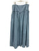 Mare Mare Size Medium Light Wash Cotton Blend Sleeveless Gathered Maxi Skirt Set Light Wash / Medium
