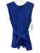 Theory Size M Dark Blue Triacetate & Polyester Cap Sleeve Hook & Eye Dress Dark Blue / M