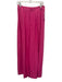 FORE Size M Pink Rayon & Nylon Wide Leg Pleats Pockets Pants Pink / M