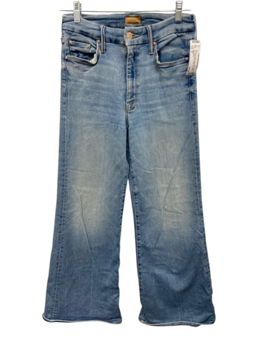 Mother Size 27 Dark Wash Cotton Blend High Rise Zip Fly Slim Straight Jeans Dark Wash / 27