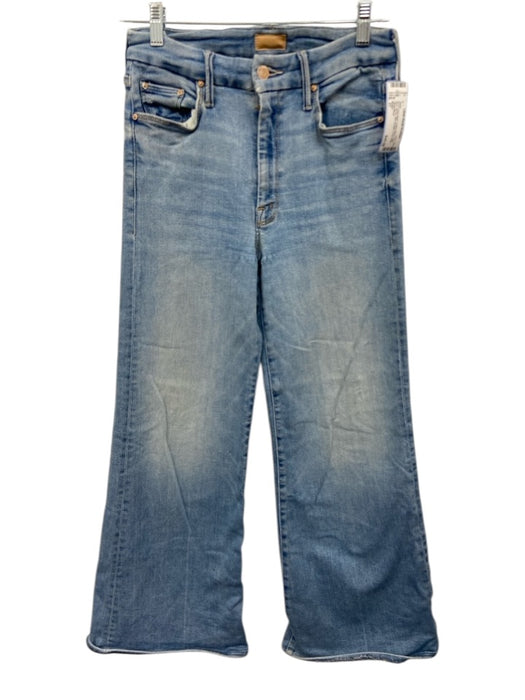 Mother Size 27 Dark Wash Cotton Blend High Rise Zip Fly Slim Straight Jeans Dark Wash / 27