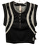 FP Movement Size S Black & Gray Polyamide Blend Sleeveless Striped Detail Top Black & Gray / S