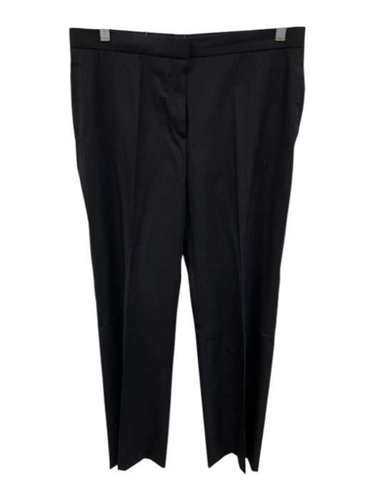 Jil Sander Size 44 Navy Blue Wool Double Breast Flap Pockets Mid Rise Pant Set Navy Blue / 44