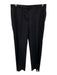 Jil Sander Size 44 Navy Blue Wool Double Breast Flap Pockets Mid Rise Pant Set Navy Blue / 44