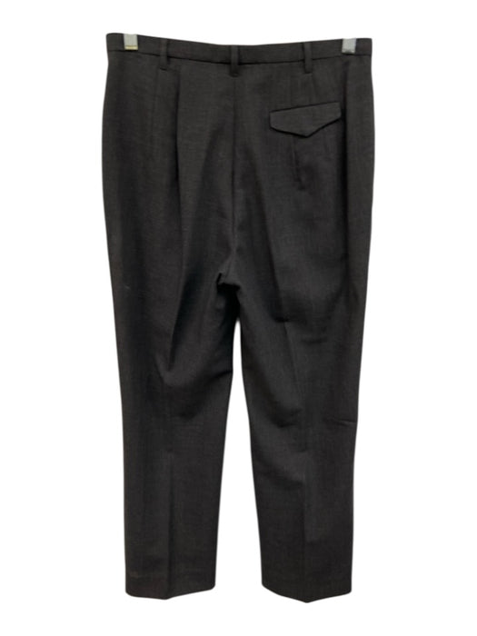 Jil Sander Size 42 Dark Gray Wool Blend Three Button Flap Pocket Pant Set Dark Gray / 42
