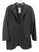 Jil Sander Size 42 Dark Gray Wool Blend Three Button Flap Pocket Pant Set Dark Gray / 42
