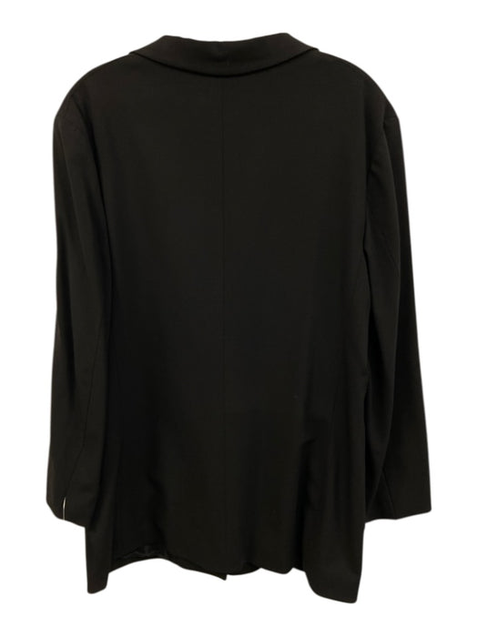 Jil Sander Size 40 Black Wool Blend Long Sleeve Three Button Patch Pocket Jacket Black / 40
