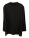 Jil Sander Size 40 Black Wool Blend Long Sleeve Three Button Patch Pocket Jacket Black / 40