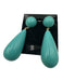Kenneth Lane Torquoise Plastic dangle Post Back Tear Drop Earrings Torquoise