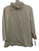 Ann Mashburn Size Medium Cream White Acetate Blend Long Sleeve Fringe Top Cream White / Medium