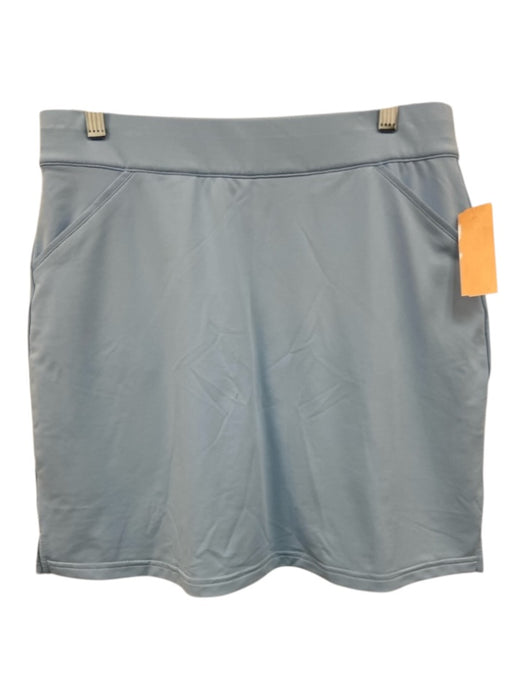 Peter Millar Size M Sky Blue Polyester Blend Built in Shorts Back Pocket Skirt Sky Blue / M