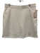 Peter Millar Size M White Polyester Blend Built in Shorts Back Pocket Skirt White / M