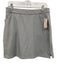 Peter Millar Size M Gray & White Polyester Blend Geometric built in shorts Skirt Gray & White / M