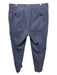 PT01 Size 52 Blue Wool Blend Solid Dress Men's Pants Blue / 52