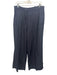 COS Size 10 Dark Wash Cotton & Lyocell High Rise Hook & Eye Straight Pants Dark Wash / 10