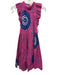 Ulla Johnson Size 0 Pink, White, Blue Cotton Abstract Swirls Dress Pink, White, Blue / 0