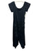 Mara Hoffman SWIM Size XS Black Cotton Off Shoulder Short Sleeve Jumpsuit Black / XS